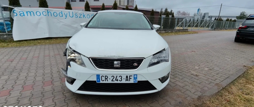Seat Leon cena 21900 przebieg: 153000, rok produkcji 2013 z Warszawa małe 79